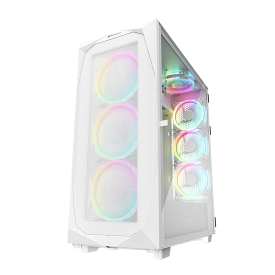 Picture of Kućište SHARKOON gaming, REV300 White, RGB, E-ATX, ventilator 3x140mm, 4x120 mm