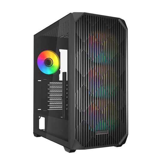 Picture of Kućište SHARKOON gaming, AK3 RGB Black ATX, ventilator 4x120mm