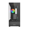 Picture of Kućište SHARKOON gaming, AK6 RGB Black ATX, ventilator 4x120mm