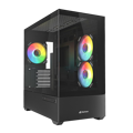 Picture of Kućište SHARKOON gaming, MK6 RGB Black mATX, ventilator 3x120mm
