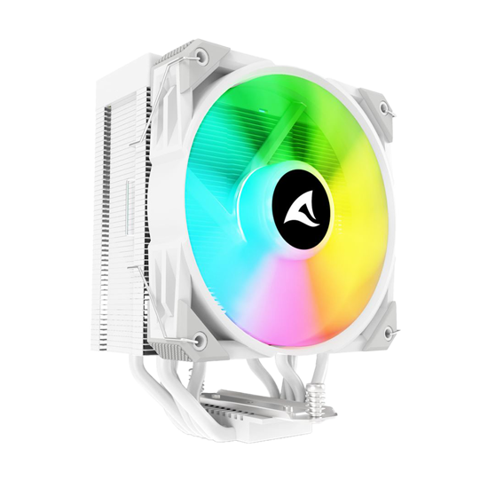 Picture of CPU hladnjak Sharkoon A50 RGB White Air Cooler Intel AMD