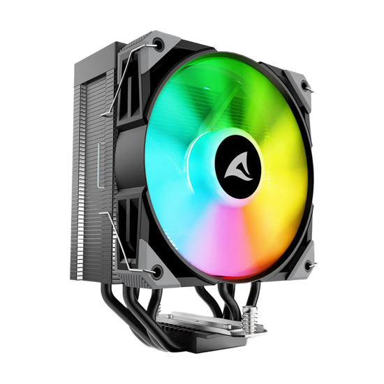 Picture of CPU hladnjak Sharkoon A40 RGB Black Air Cooler Intel AMD