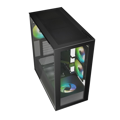 Picture of Kućište SHARKOON gaming, Rebel C60 RGB Black ATX, ventilator 4x120