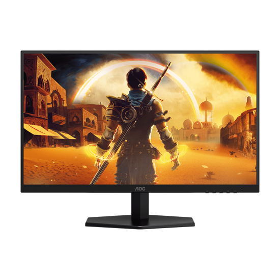 Picture of MONITOR AOC Gaming 27G42E 27" Fast IPS, 1920x1080, 180Hz, 1ms (GTG), 300 cd/m2, 1000:1, Adaptive Sync, G-Sync Compatible, HDR10, 1xHDMI, 1xDP, Tilt