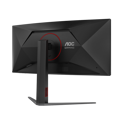 Picture of MONITOR AOC CU34G4Z 34" Curved Fast VA, WQHD 3440x1440, 240Hz, 1500R, 1ms, DisplayHDR 400, Adaptive Sync, 2x HDMI 2.1, 1x DP 1.4, USB hub, Ergonomic