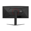 Picture of MONITOR AOC Gaming CU34G4 Curved 34" Fast VA, 3440x1440, 180Hz, 0.5ms MPRT (1ms GtG), 300 cd/m2, 2500:1, 1500R, Adaptive Sync, FreeSync Premium, HDR10