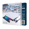Picture of EXT.DVD RW GEMBIRD, USB+Type-C, USB 3.1 Gen. 1, DVD-USB-031-BW