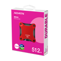 Picture of SSD EXT ADATA SD620-512GCRD 512GB SD620 USB-A 3.2 Gen 2 Crveni 550/480 Mbps SD620-512GCRD
