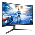 Picture of Monitor Philips Evnia 5000 27M2C5500W/00 27"" Zakrivljeni VA, 2560x1440 (QHD), 240Hz, 1ms, 400 cd/m2, 3000:1, DisplayHDR 400, HDMI. DP. 3godGar.