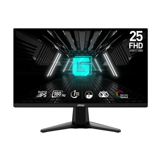 Picture of MONITOR MSI  25" G255F  FHD IPS 180hz 1ms  GAMING 