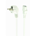 Picture of Napojni kabl, PC-186W-VDE, white GEMBIRD, 1,8m