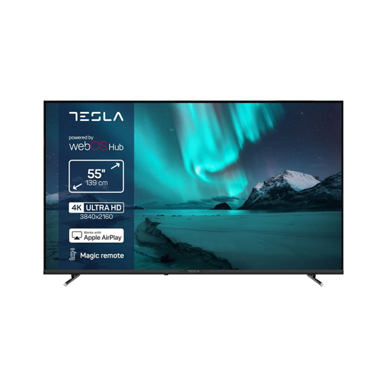 Picture of TESLA TV 55E655BUW 4K WebOS Miracast-AirPlay Magic Remote Control
