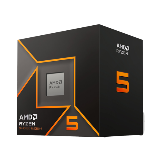 Picture of AMD Ryzen 5 9600 AM5 BOX 6 cores,12 threads,3.8GHz,32MB L3,65W