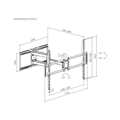 Picture of Zidni nosač GEMBIRD WM-105ST-01, Full-motion TV wall mount, 50" - 105""
