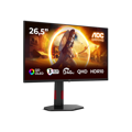 Picture of AOC Monitor LED Q27G4ZDR Gaming 27" QD - OLED 2560x1440 2H 240Hz PiP+PbP Full ERGO USB Hub DP HDMI 3y