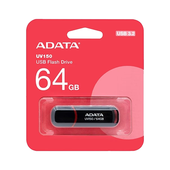 Picture of USB Memory stick Adata UFD 64GB USB 3.2 AUV150-64G-RBK/Crna