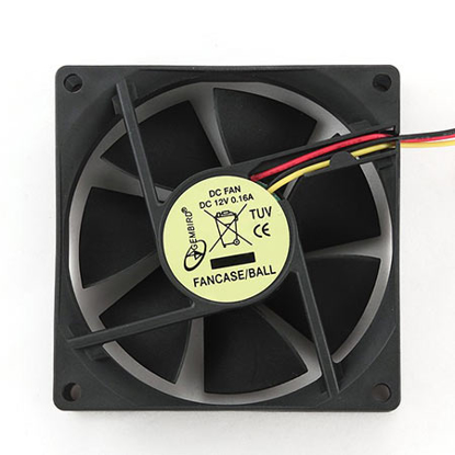 Ventilator za kućište 80X80X25, kuglični ležaj, GEMBIRD FANCASE/BALL