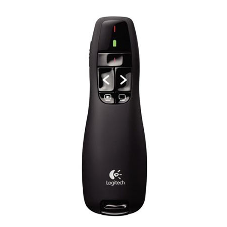 Prezenter LOGITECH R400, wireless 2.4 GHz, domet 15 metara, 910-001357, 910-001356