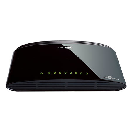 SWITCH 8 portni " 10/100 D-LINK, DES-1008D