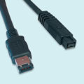 Picture of FWPB-99-06 firewire BETA cable 9P BETA/6P BETA, 1.8m