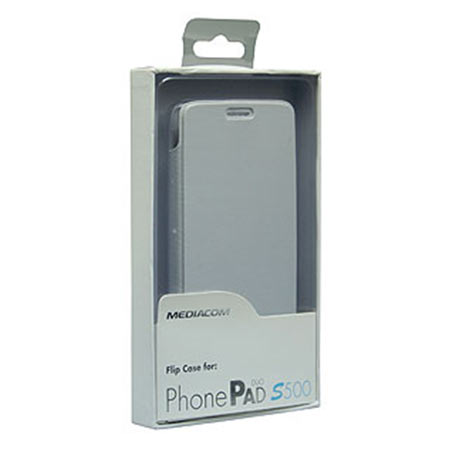 MEDIACOM M-S500FC Flip case, bijela futrola za smartphone S500