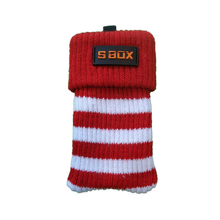 Čarapica za mobilni telefon SBOX MCF-S12 crveno-bijela 65x100mm