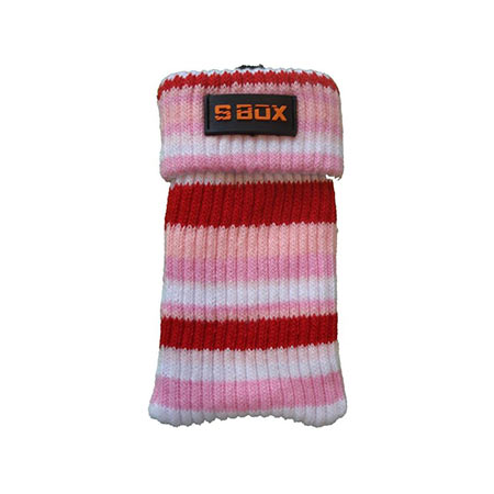 Čarapica za mobilni telefon SBOX MCF-S16 crveno-roza-bijela 65x100mm