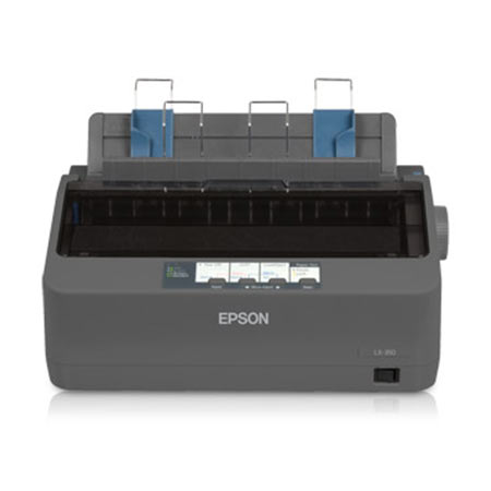 Printer Epson LX-350 (A4, 357 cps, 9 pin, OR+4copy, USB+PAR+SER)