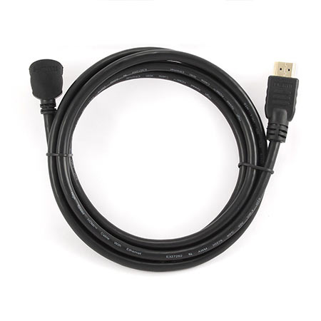 HDMI kabl GEMBIRD CC-HDMI490-6, M-M, v.1.4, kon90stepeni, 1,8m gold connector, BULK