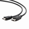 Picture of DisplayPort na HDMI kabal GEMBIRD, CC-DP-HDMI-3M, 3m, DP male to HDMI type A male