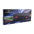 Picture of Tastatura gaming TITANUM RANGER, USB, 9 multimedia buttons, US layout, TK105