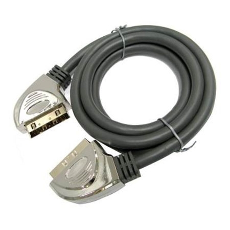 SCART to SCART, 1.8m, GOLD, CCAP-503-6
