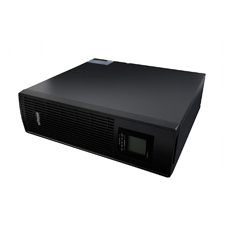 UPS GEMBIRD EG-UPSRACK-12, Rack UPS, 2000 VA, black 1200W, AVR, USB, LCD display