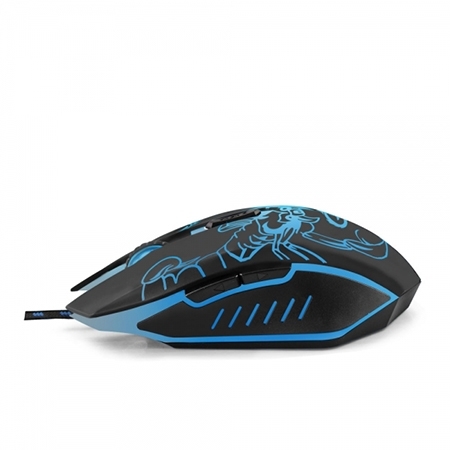 Miš ESPERANZA GAMING SCORPIO 6D MX203 , 2400dpi, ergonomic, EGM203B