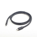 Picture of USB 3.1 kabal Type-C to Type-C CM/CM, 1m, BLACK, GEMBIRD CCP-USB3.1-CMCM-1M