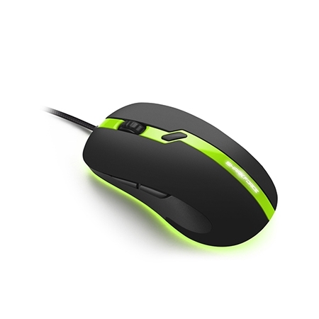 Miš SHARKOON gaming SHARK Force PRO green, optički, 3200 dpi