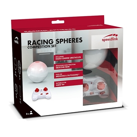 RACING SPHERES SPEEDLINK Competition Set, red-blue, SL-920014-RDBE