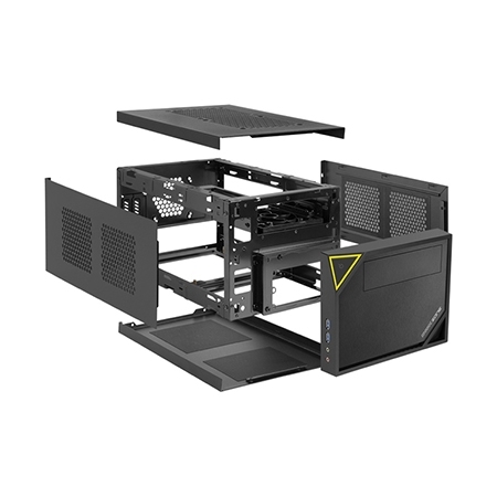 Kućište SHARKOON gaming, Mini-ITX, Shark Zone C10, USB 3.0, ventilator 1x 120