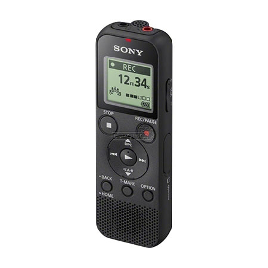 Picture of Sony diktafon PX370 4GB. povezivanje sa računarom. Brzi USB. Ulazni priključak za mikrofon. Priključak za slušalice ICDPX370.CE7