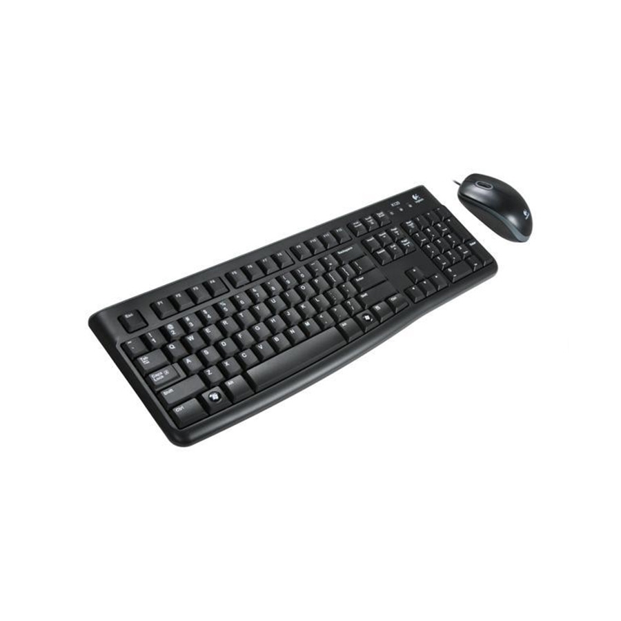 Tastatura + miš LOGITECH MK120, black, USA layout 920-002562