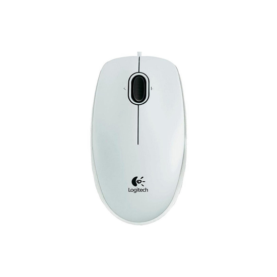 Picture of Miš LOGITECH B100, USB, optical, white, 910-003360