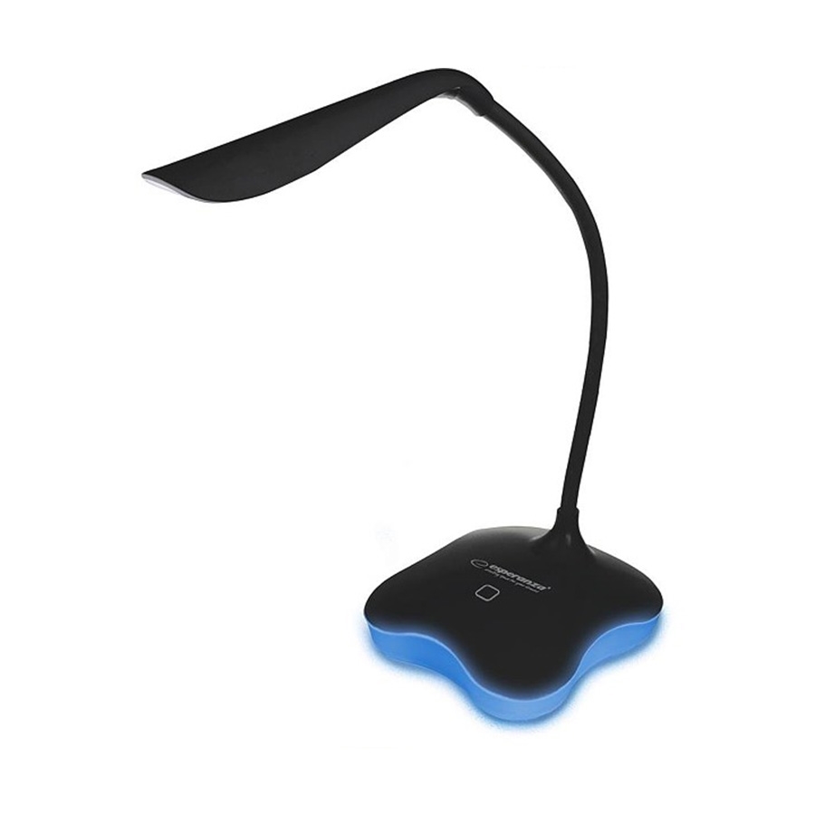LED lampa ESPERANZA, LED DESK LAMP MIMOSA BLACK, ELD105K