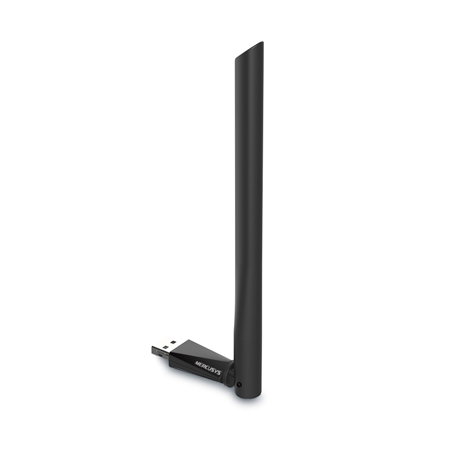 USB WLAN MERCUSYS MU6H,AC650 DUAL BAND, 2,4-5 GHz,ANTENA 5dBi, USB WLAN MERCUSYS MU6H,AC650 DUAL BAND, 2,4-5 GHz speeds of up to200 Mbps on the 2.4 GH