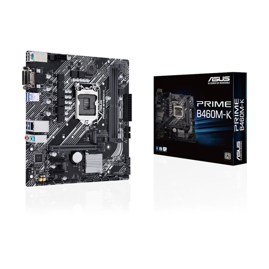 Picture of ASUS MB PRIME B460M-K Intel B460;LGA1200;2xDDR4 VGA,DVI;micro ATX