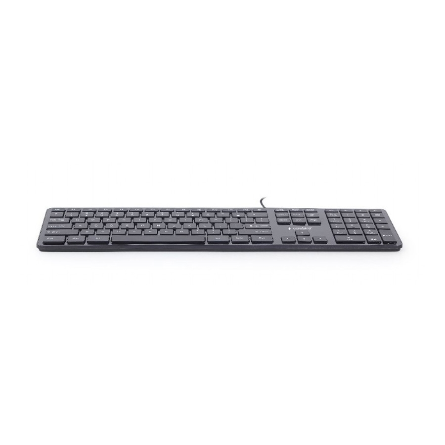 Tastatura GEMBIRD Multimedia chocolate, KB-MCH-02 USB, USA layout