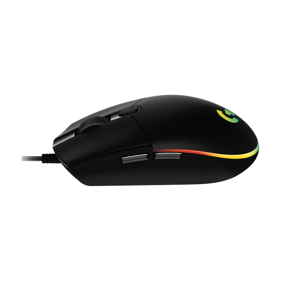 Miš LOGITECH G102 LIGHTSYNC, gaming, BLACK, 910-005823