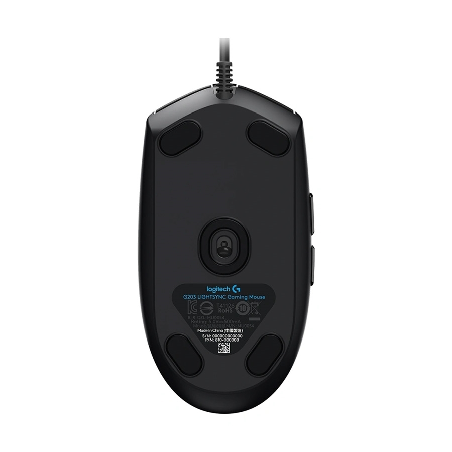 Miš LOGITECH G102 LIGHTSYNC, gaming, BLACK, 910-005823