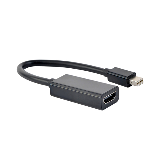 Picture of Mini DisplayPort adapter GEMBIRD, A-mDPM-HDMIF4K-01, 4K Mini DP (male) to HDMI (female) adapter