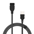 Picture of USB 2,0 kabal SPEEDLINK, A-plug A-socket, AMAF, 3m, Extension Cable, SL-170209-BK