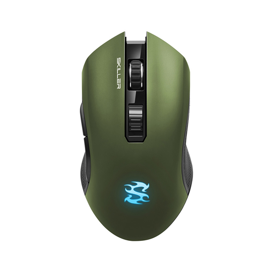 Picture of Miš SHARKOON gaming Skiller SGM3, green optical, 6000 dpi, 7 buttons, USB